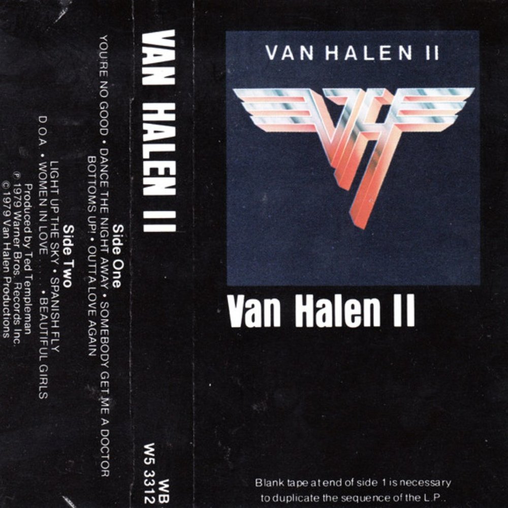 Van Halen - Van Halen 2 Cassette Tape